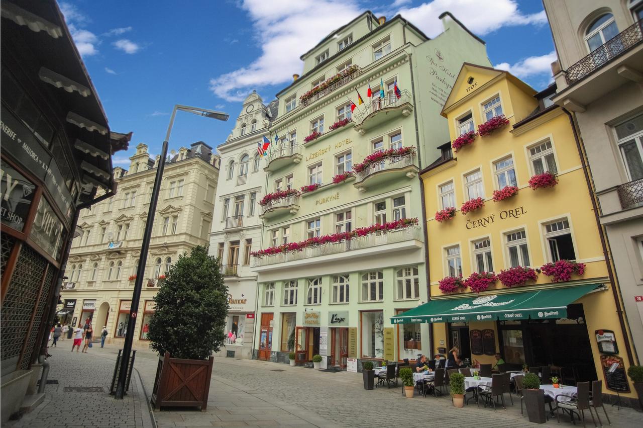 Spa Hotel Purkyne Karlsbad Exteriör bild